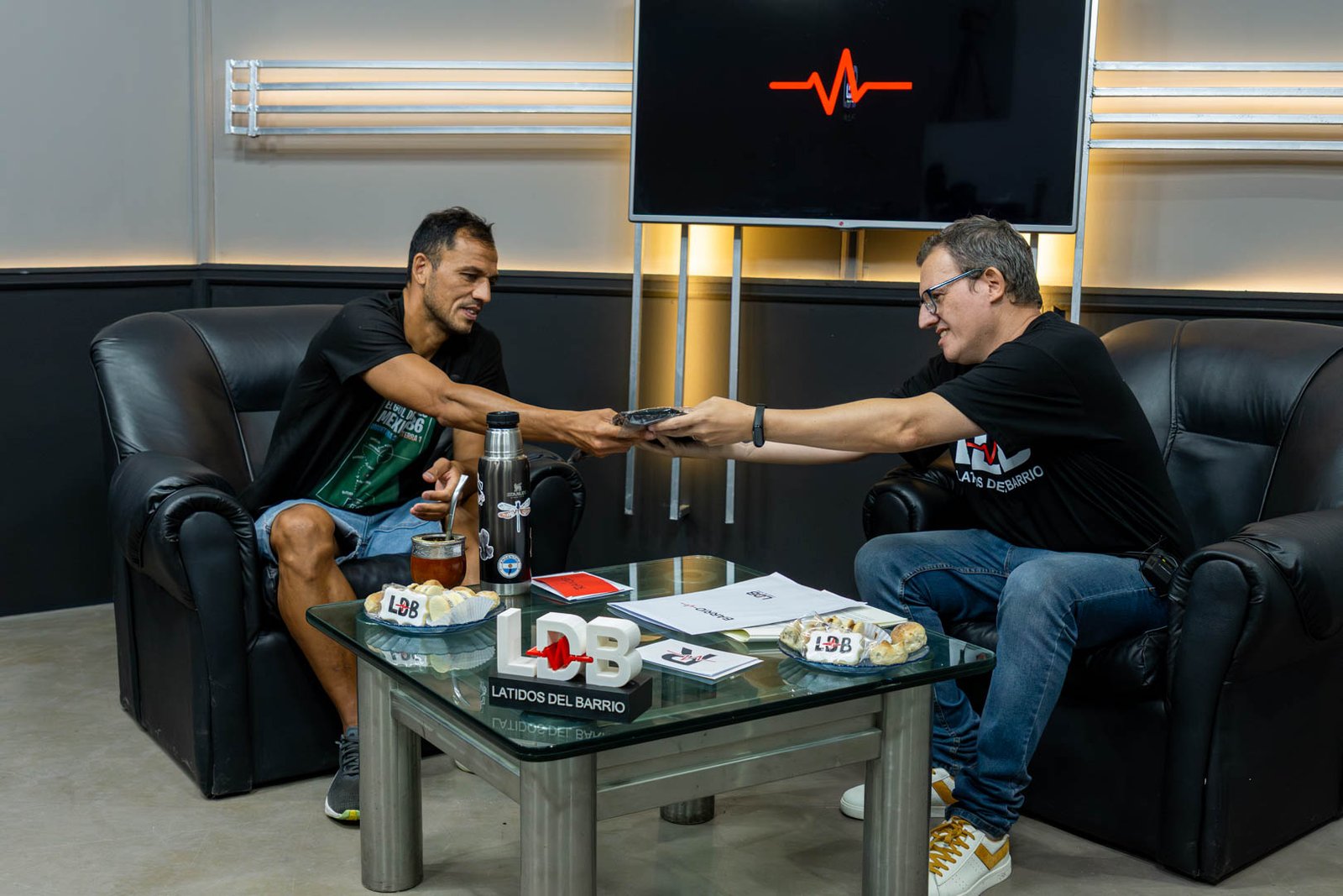 Entrega de la remera